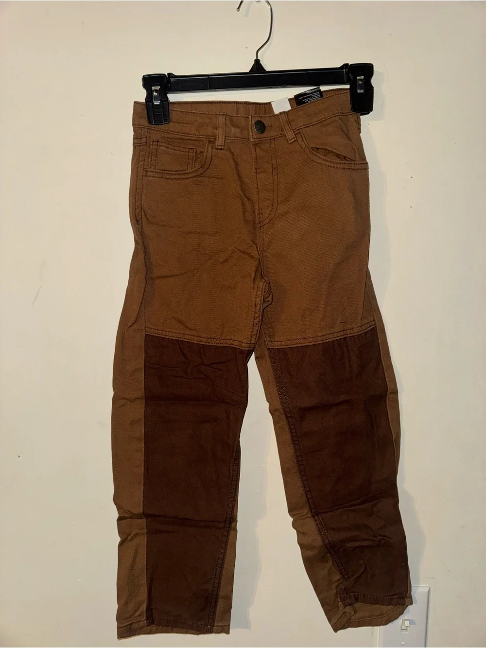 ‼️‼️SALE‼️ H&M Two-Tone Brown Patchwork jeans